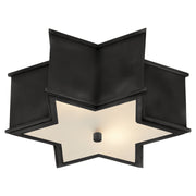 Visual Comfort Signature - AH 4016GM-FG - Two Light Flush Mount - Sophia - Gun Metal