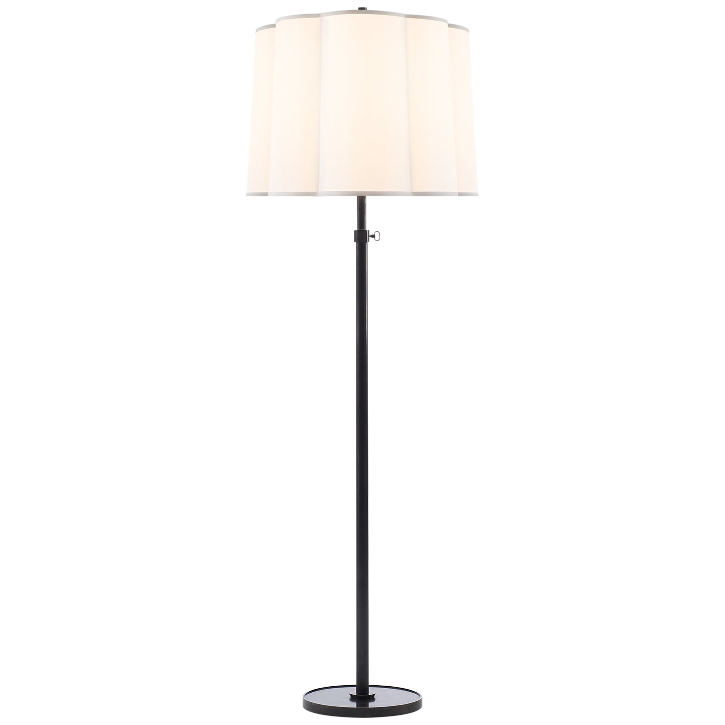 Visual Comfort Signature - BBL 1023BZ-S - One Light Floor Lamp - Simple Scallop - Bronze