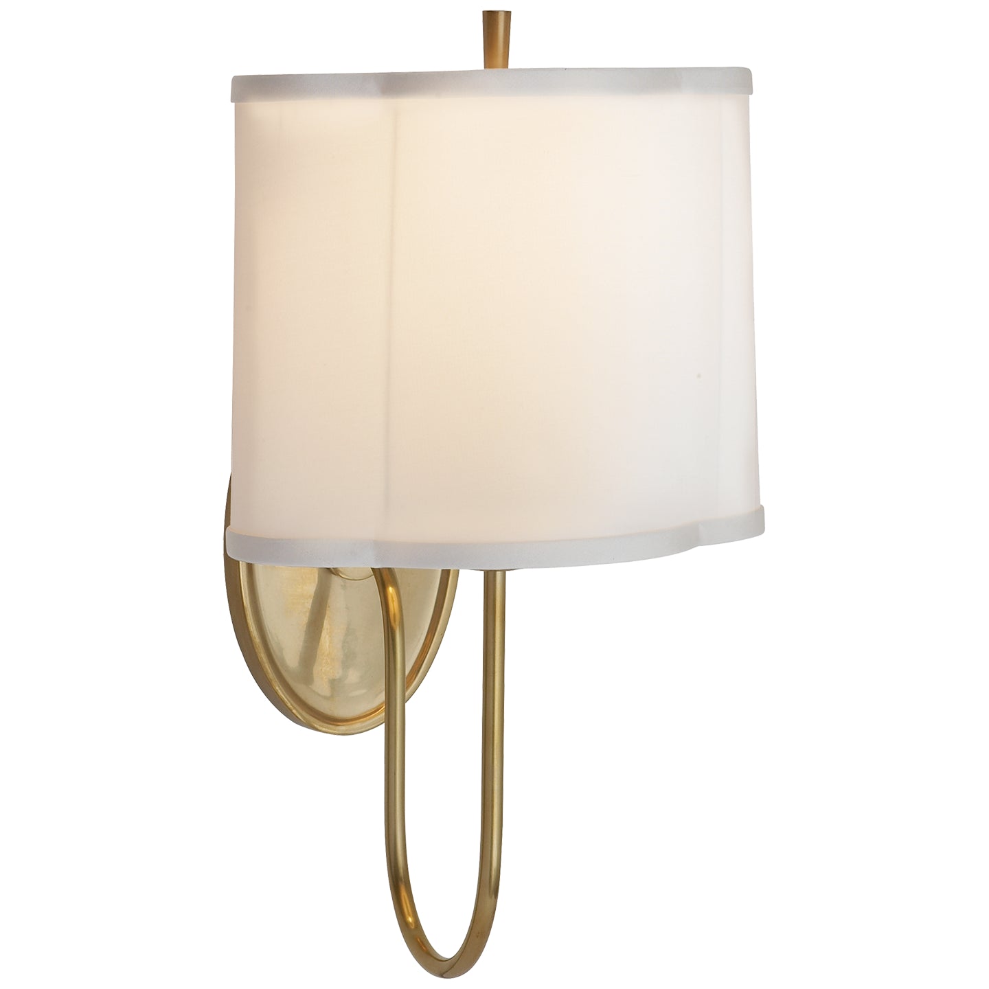 Visual Comfort Signature - BBL 2017SB-S - One Light Wall Sconce - Simple Scallop - Soft Brass