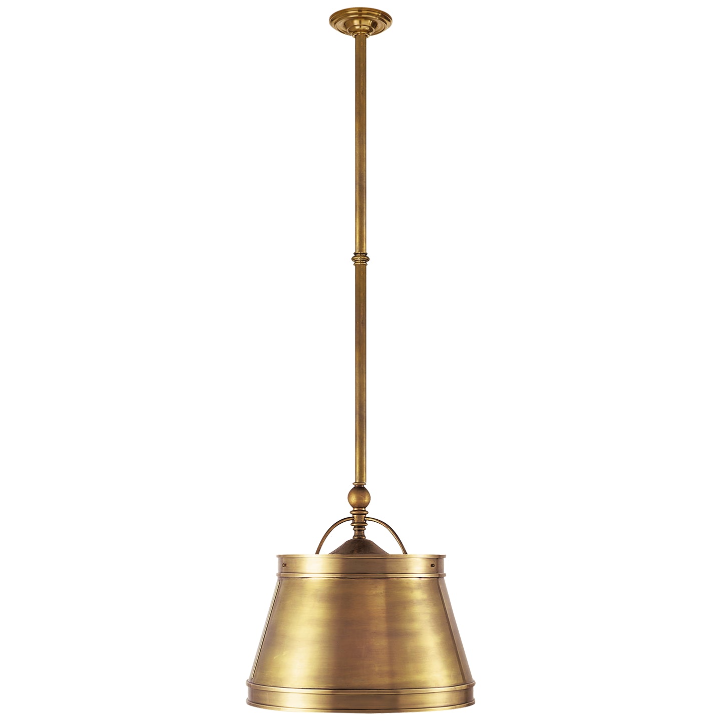 Visual Comfort Signature - CHC 5101AB-AB - Two Light Lantern - Sloane - Antique-Burnished Brass