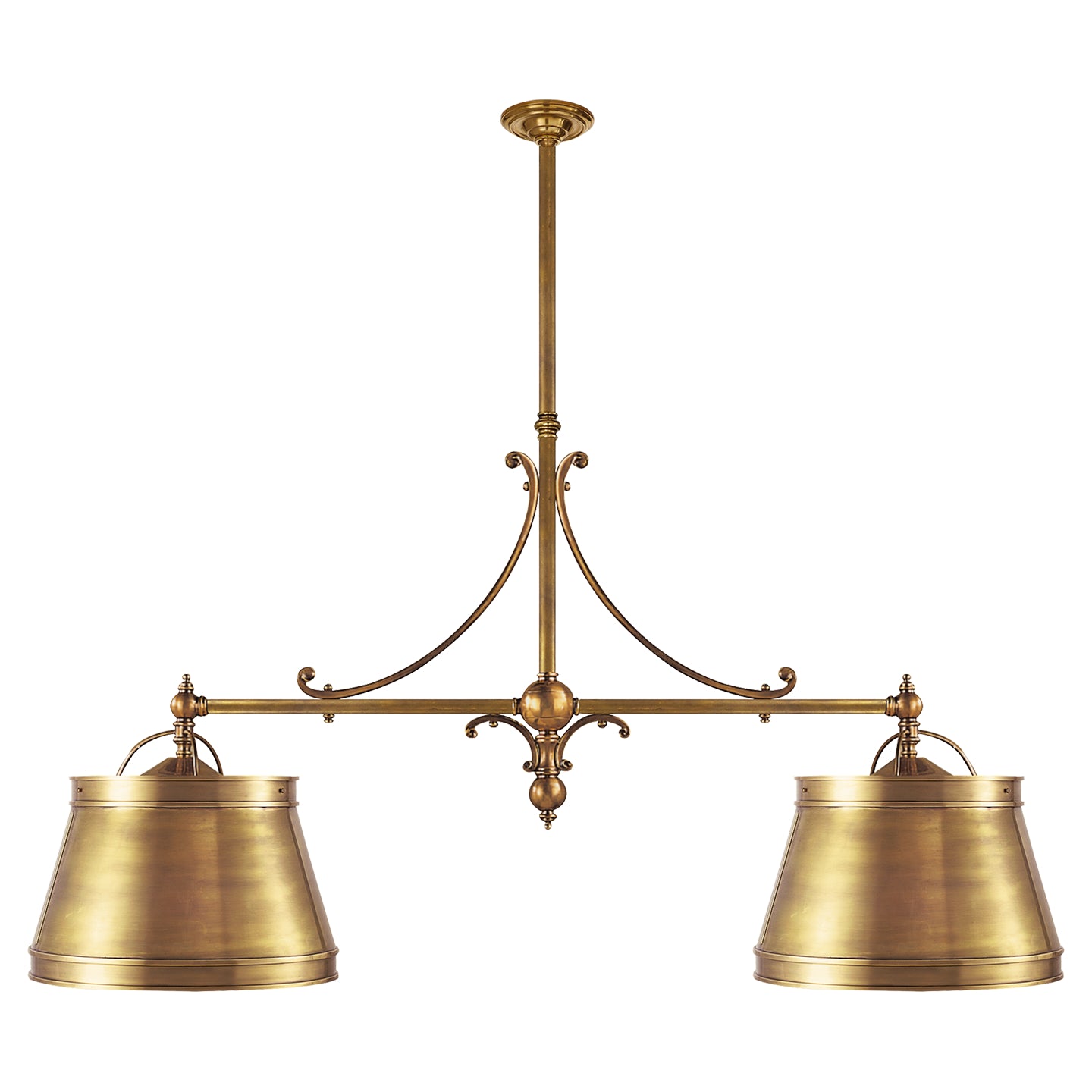 Visual Comfort Signature - CHC 5102AB-AB - Four Light Pendant - Sloane - Antique-Burnished Brass