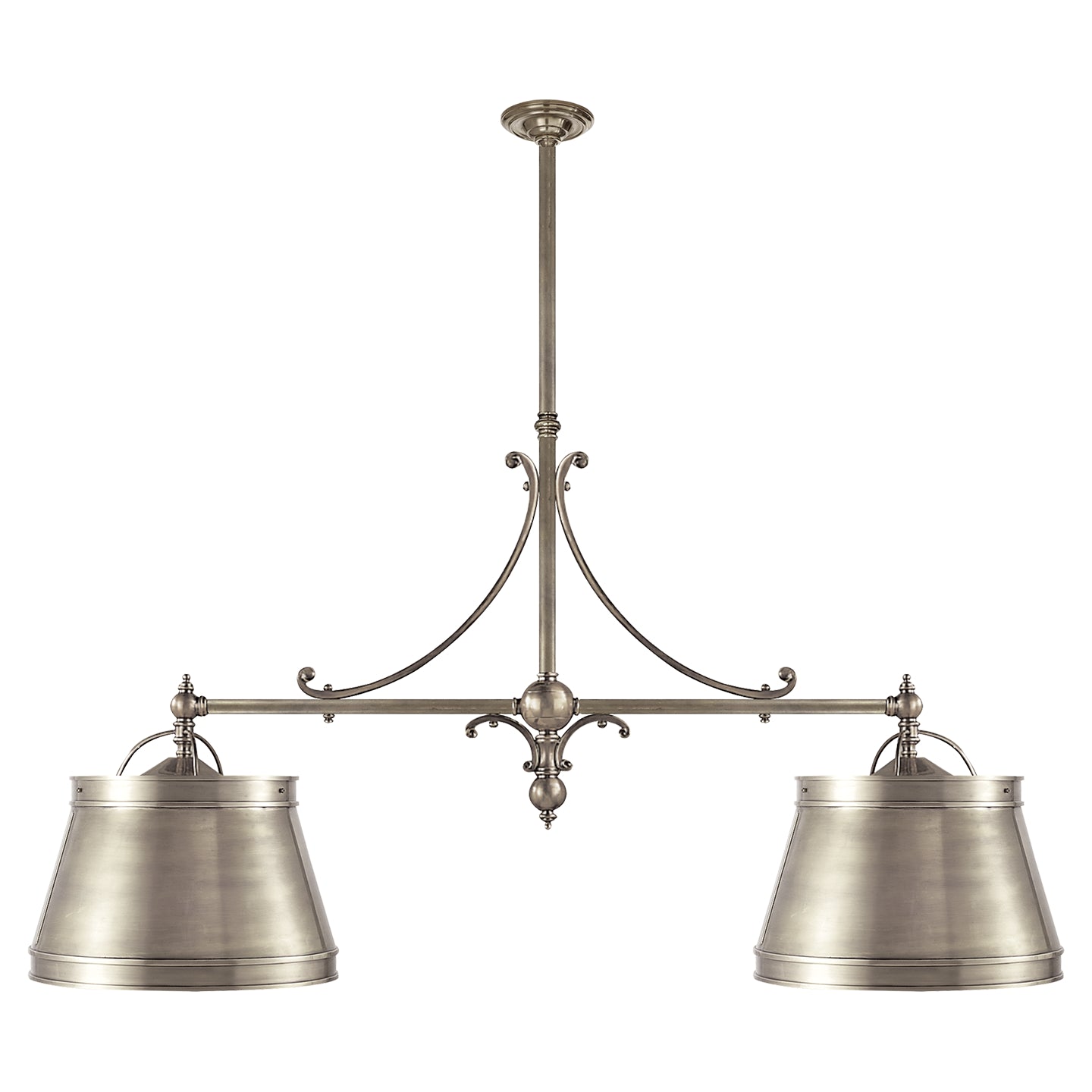 Visual Comfort Signature - CHC 5102AN-AN - Four Light Pendant - Sloane - Antique Nickel