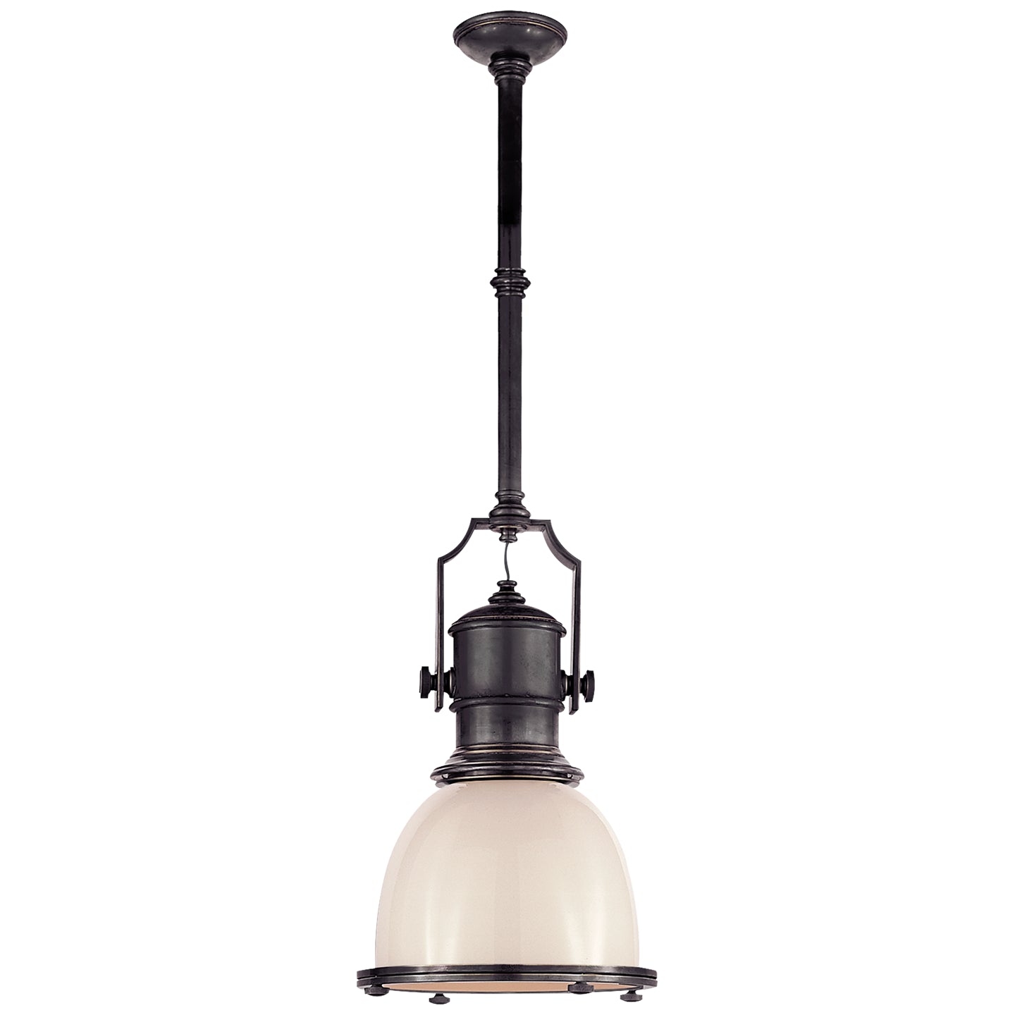 Visual Comfort Signature - CHC 5133BZ-WG - One Light Pendant - Country Industrial - Bronze