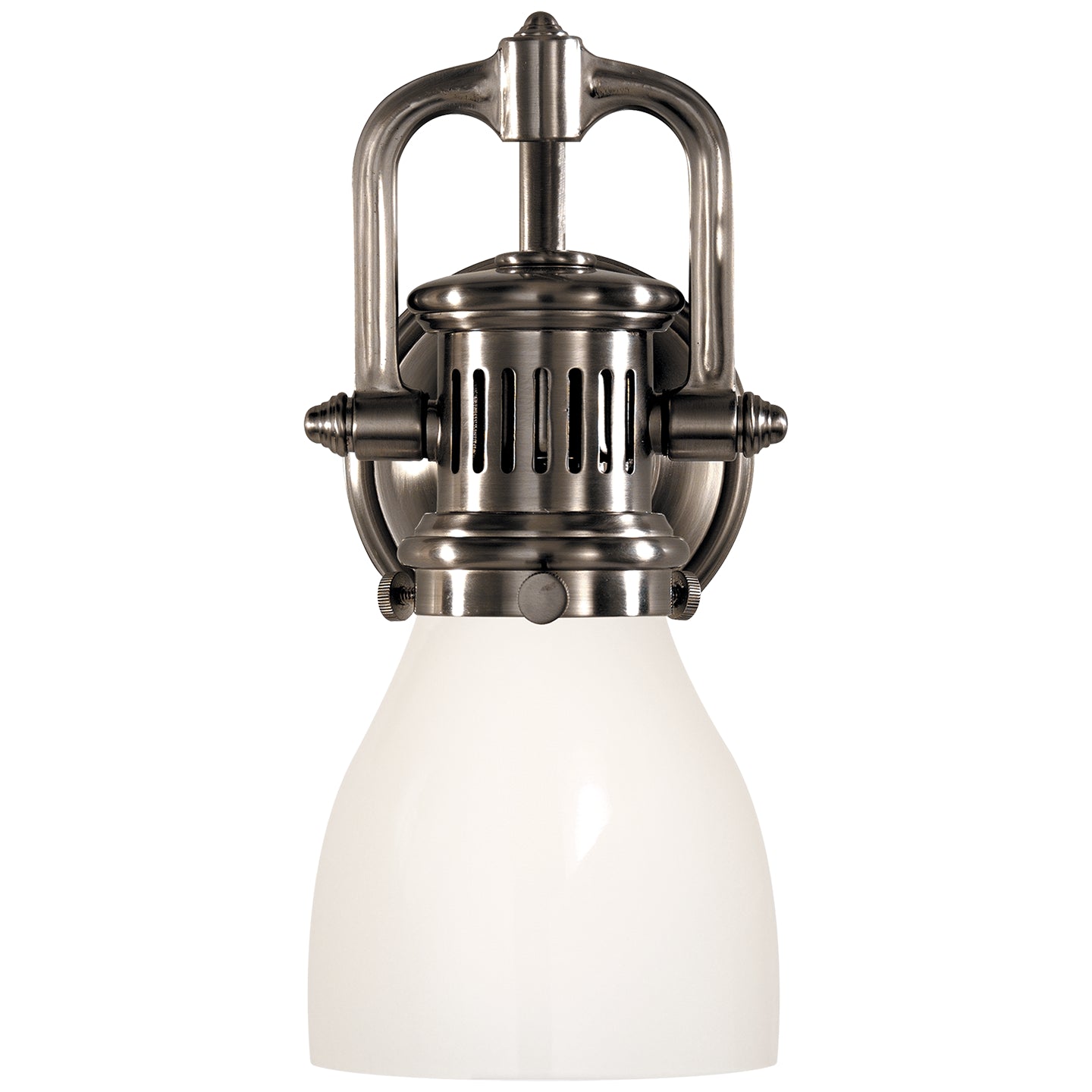 Visual Comfort Signature - SL 2975AN-WG - One Light Wall Sconce - Yoke - Antique Nickel