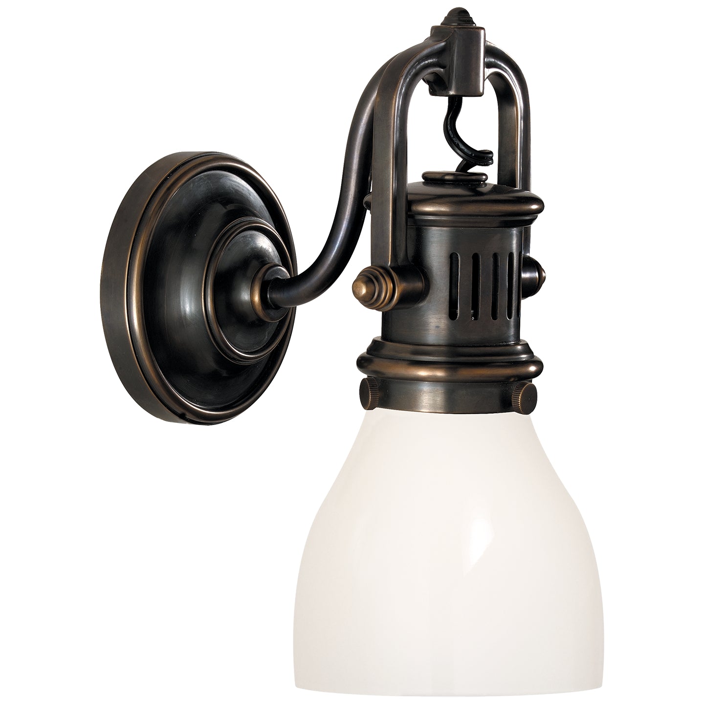 Visual Comfort Signature - SL 2975BZ-WG - One Light Wall Sconce - Yoke - Bronze