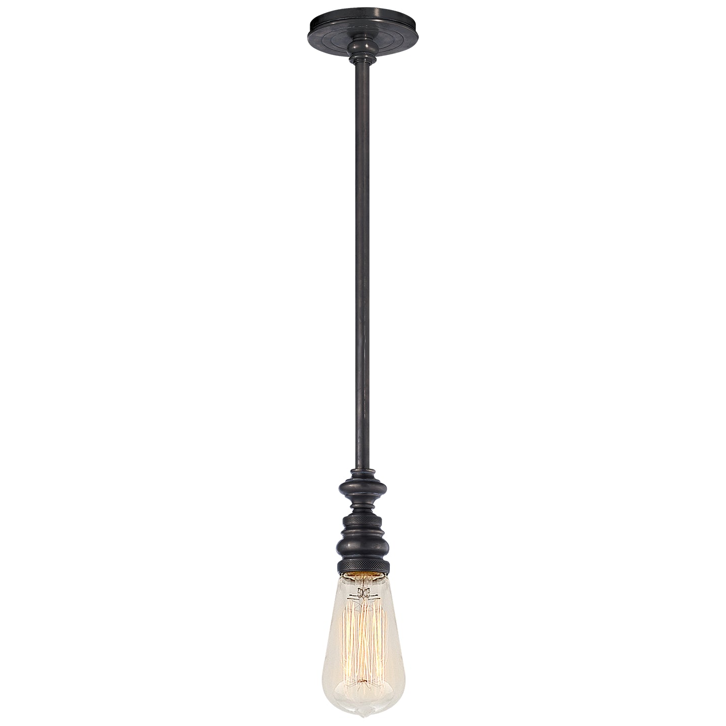 Visual Comfort Signature - SL 5125BZ - One Light Pendant - Boston - Bronze