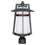 Maxim - 3530SWAE - One Light Outdoor Pole/Post Lantern - Calistoga - Adobe