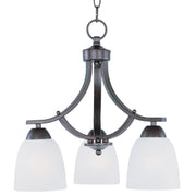 Maxim - 11223FTOI - Three Light Chandelier - Axis - Oil Rubbed Bronze