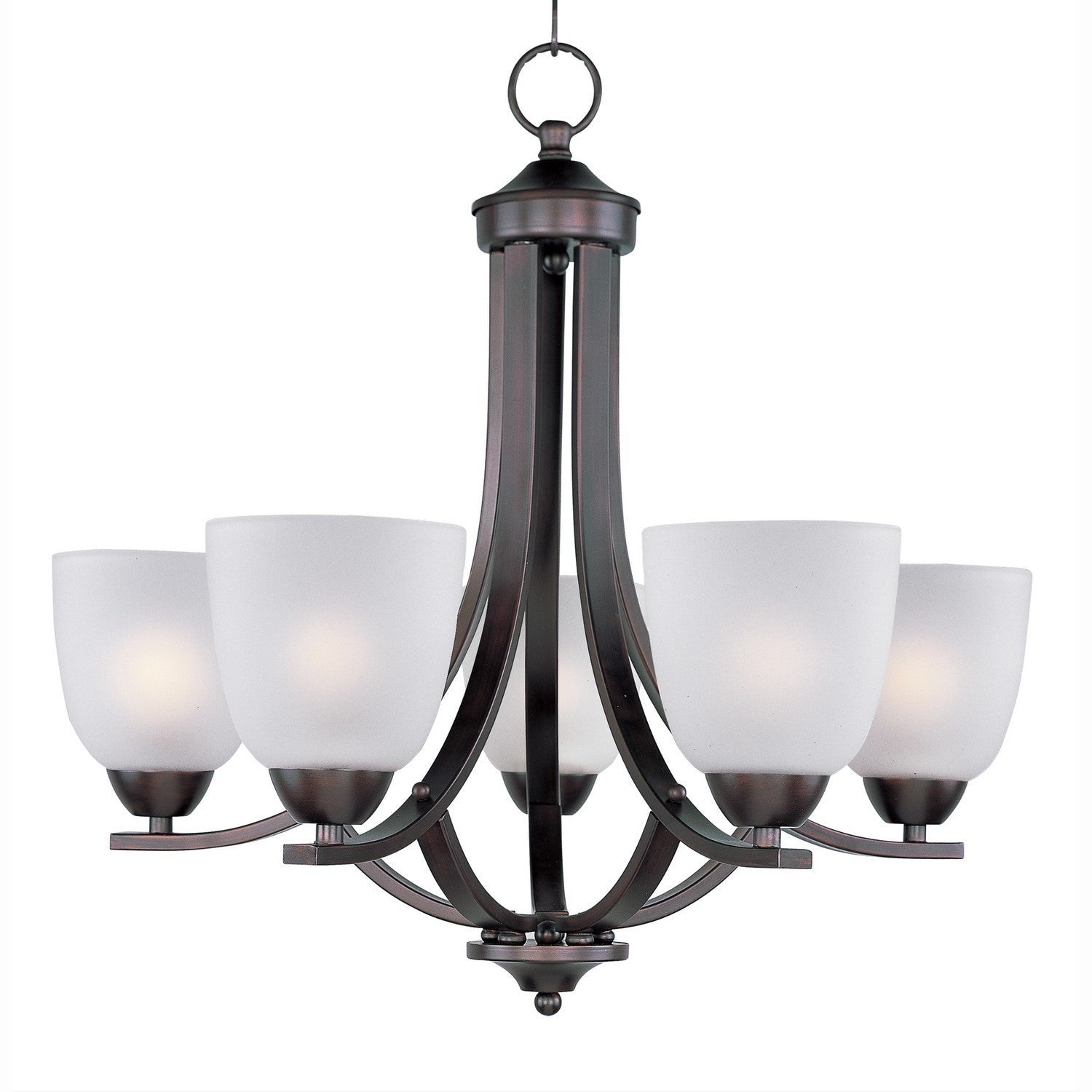 Maxim - 11225FTOI - Five Light Chandelier - Axis - Oil Rubbed Bronze