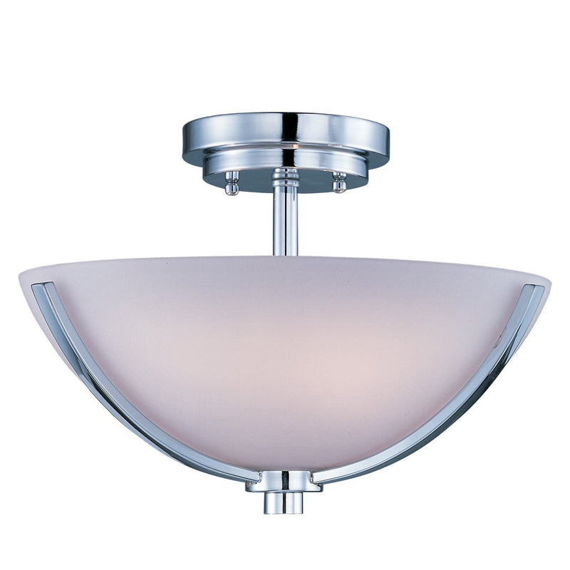 Maxim - 20021SWPC - Three Light Semi-Flush Mount - Rocco - Polished Chrome