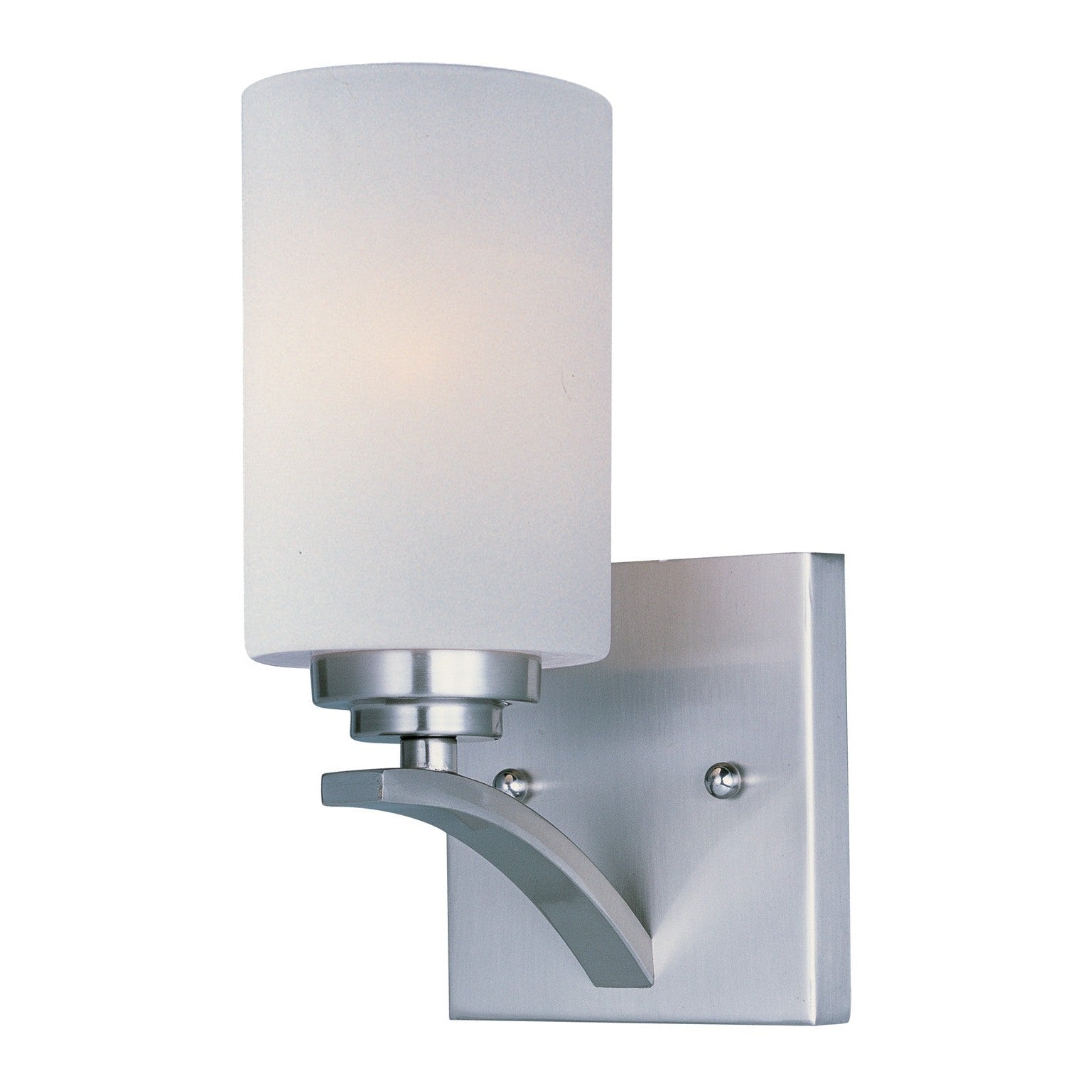 Maxim - 20030SWSN - One Light Wall Sconce - Deven - Satin Nickel
