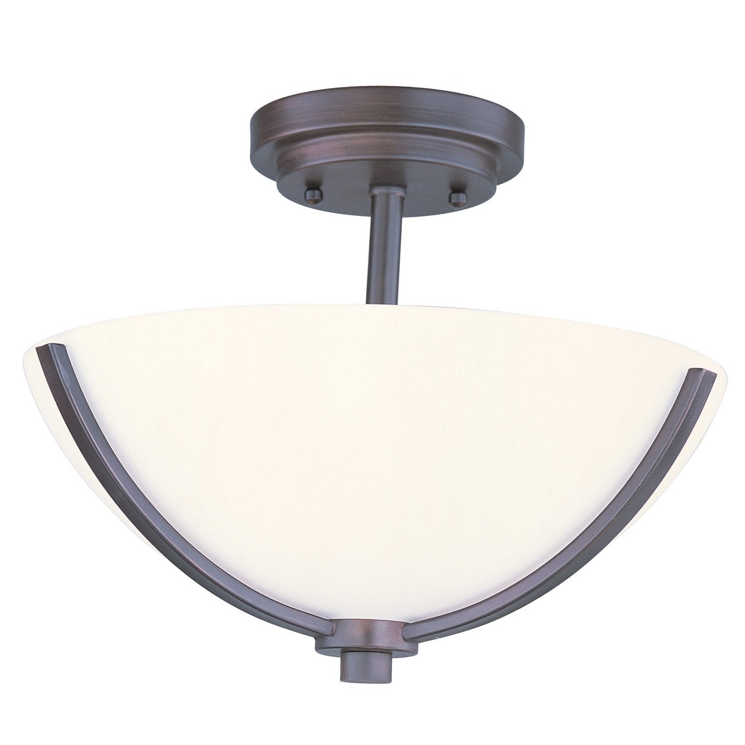 Maxim - 20031SWOI - Three Light Semi-Flush Mount - Deven - Oil Rubbed Bronze