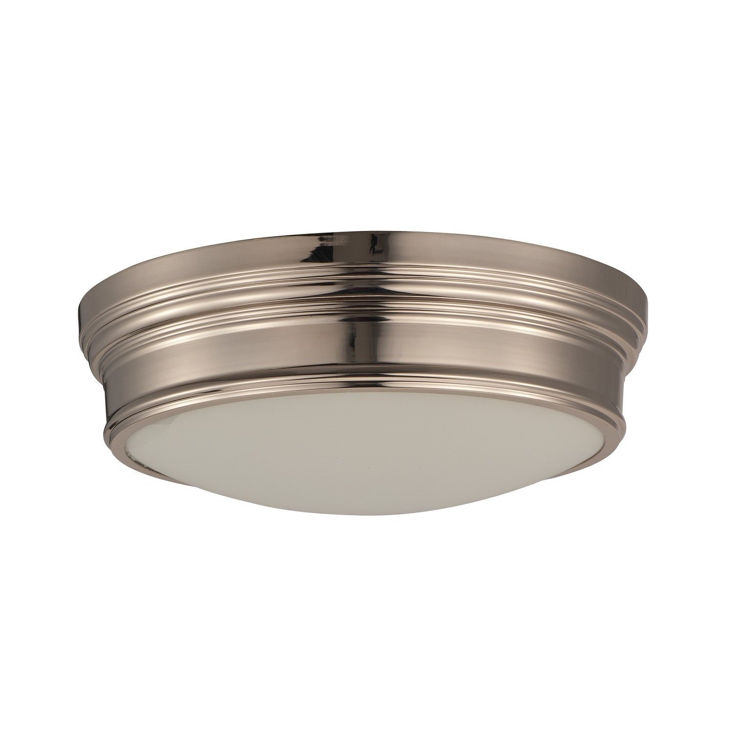 Maxim - 22371SWNAB - Three Light Flush Mount - Fairmont - Natural Aged Brass