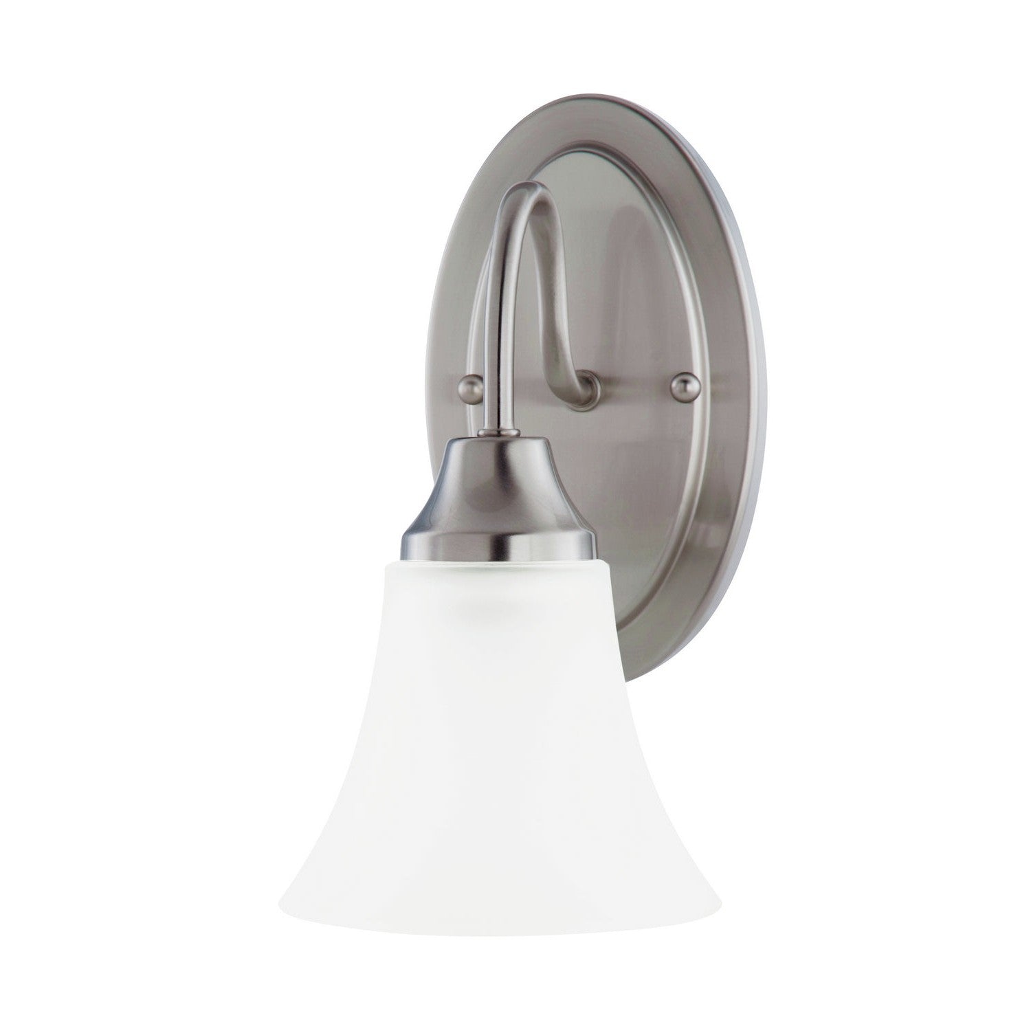 Generation Lighting - 41806-962 - One Light Wall / Bath Sconce - Holman - Brushed Nickel