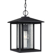 Generation Lighting - 62027-12 - One Light Outdoor Pendant - Hunnington - Black