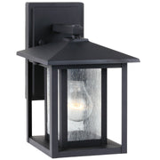 Generation Lighting - 88025-12 - One Light Outdoor Wall Lantern - Hunnington - Black