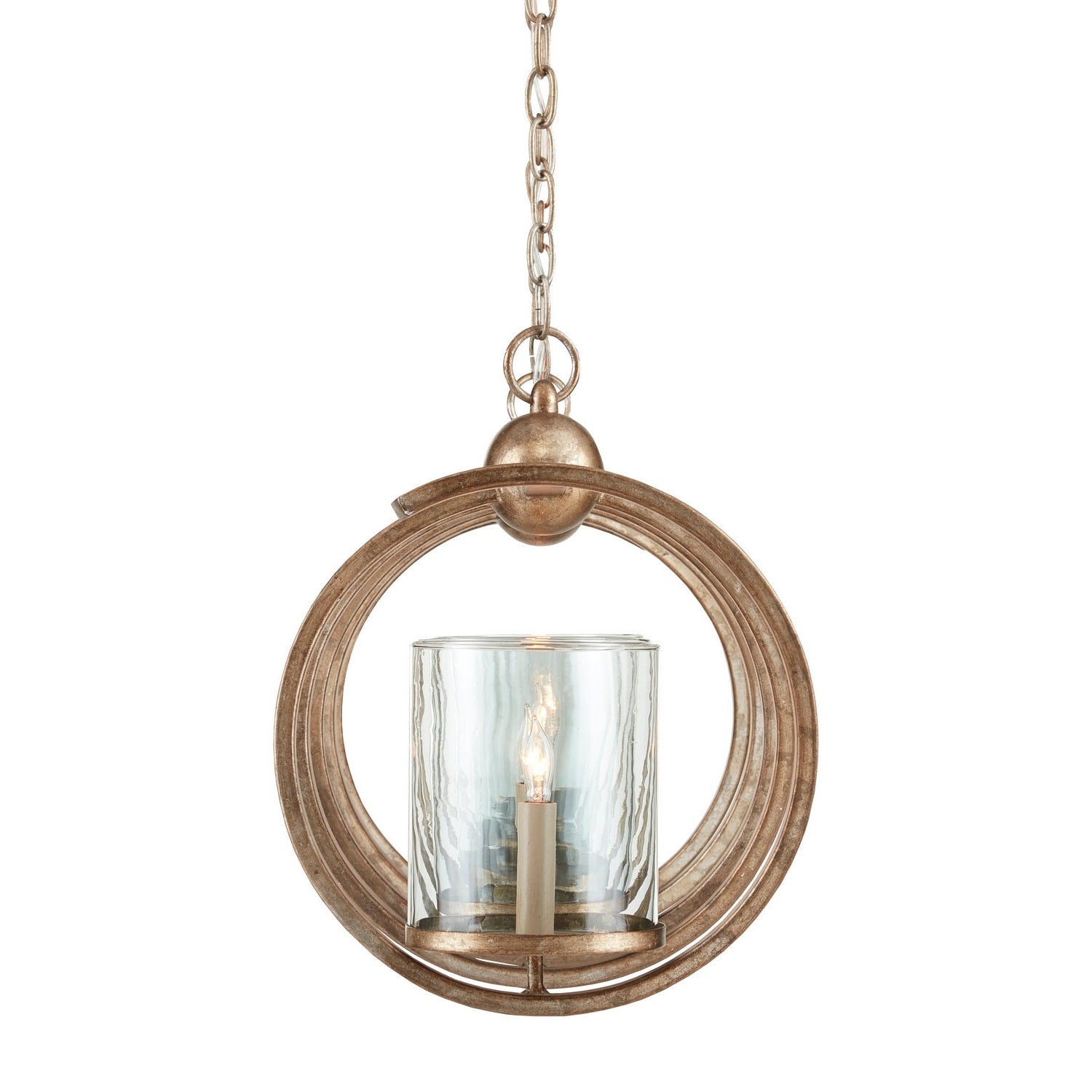 Currey and Company - 9915 - Five Light Chandelier - Maximus Collection - Pyrite Bronze