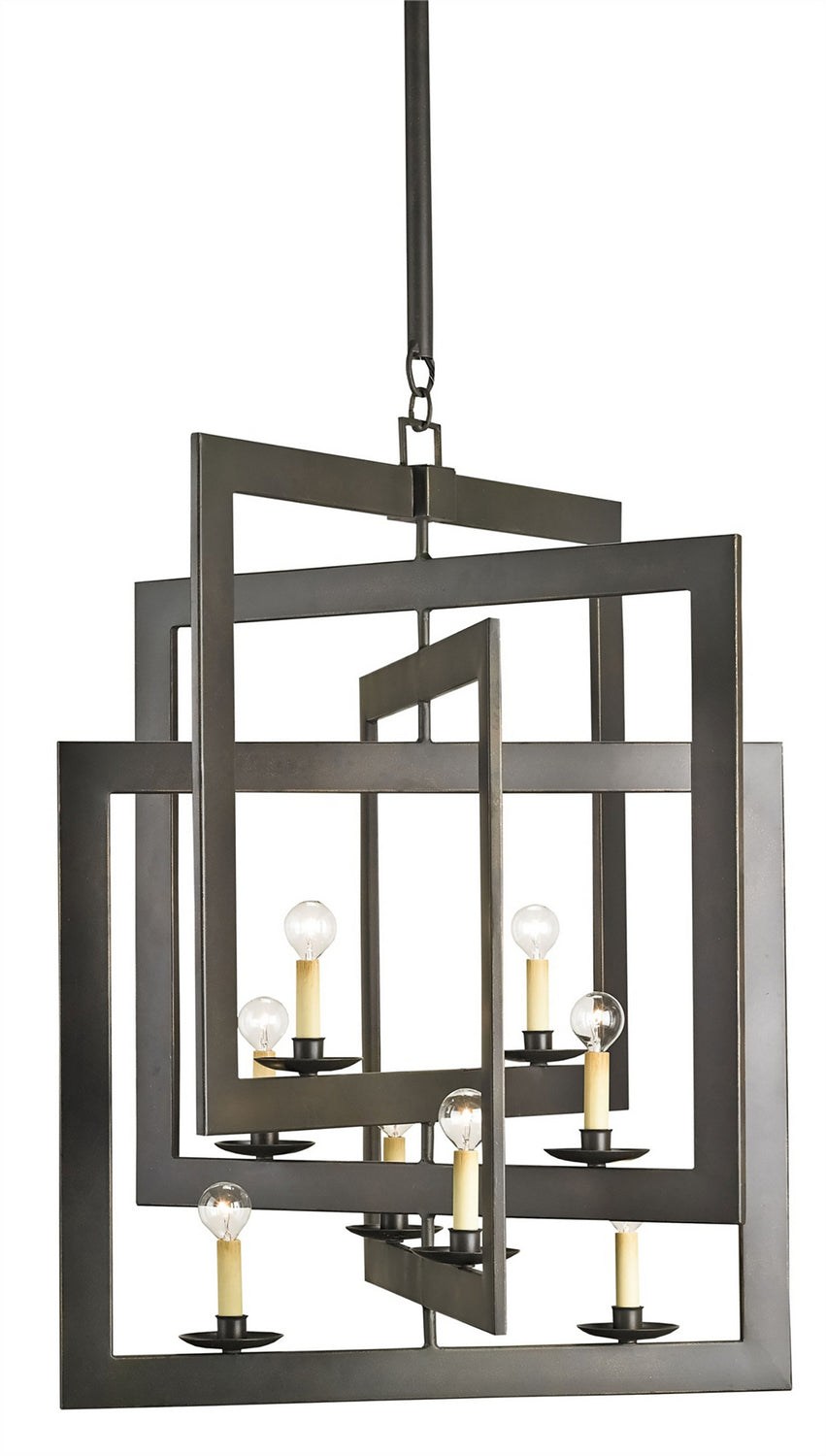 Currey and Company - 9927 - Eight Light Chandelier - Middleton Collection - Bronze Gold