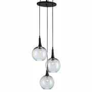 Currey and Company - 9969 - Three Light Pendant - Beckett Collection - Emery Rust