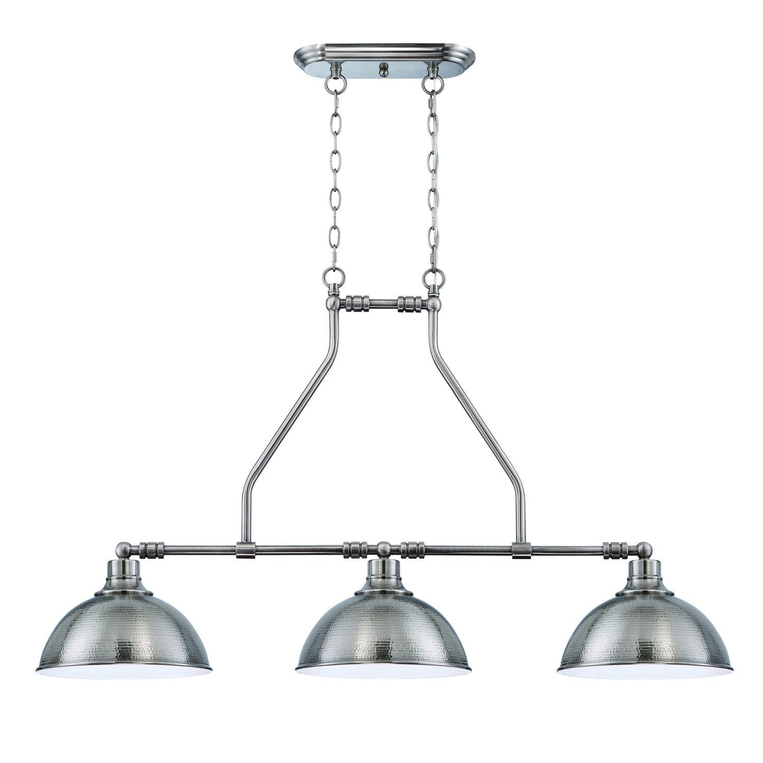 Craftmade - 35973-AN - Three Light Island Chandelier - Timarron - Antique Nickel