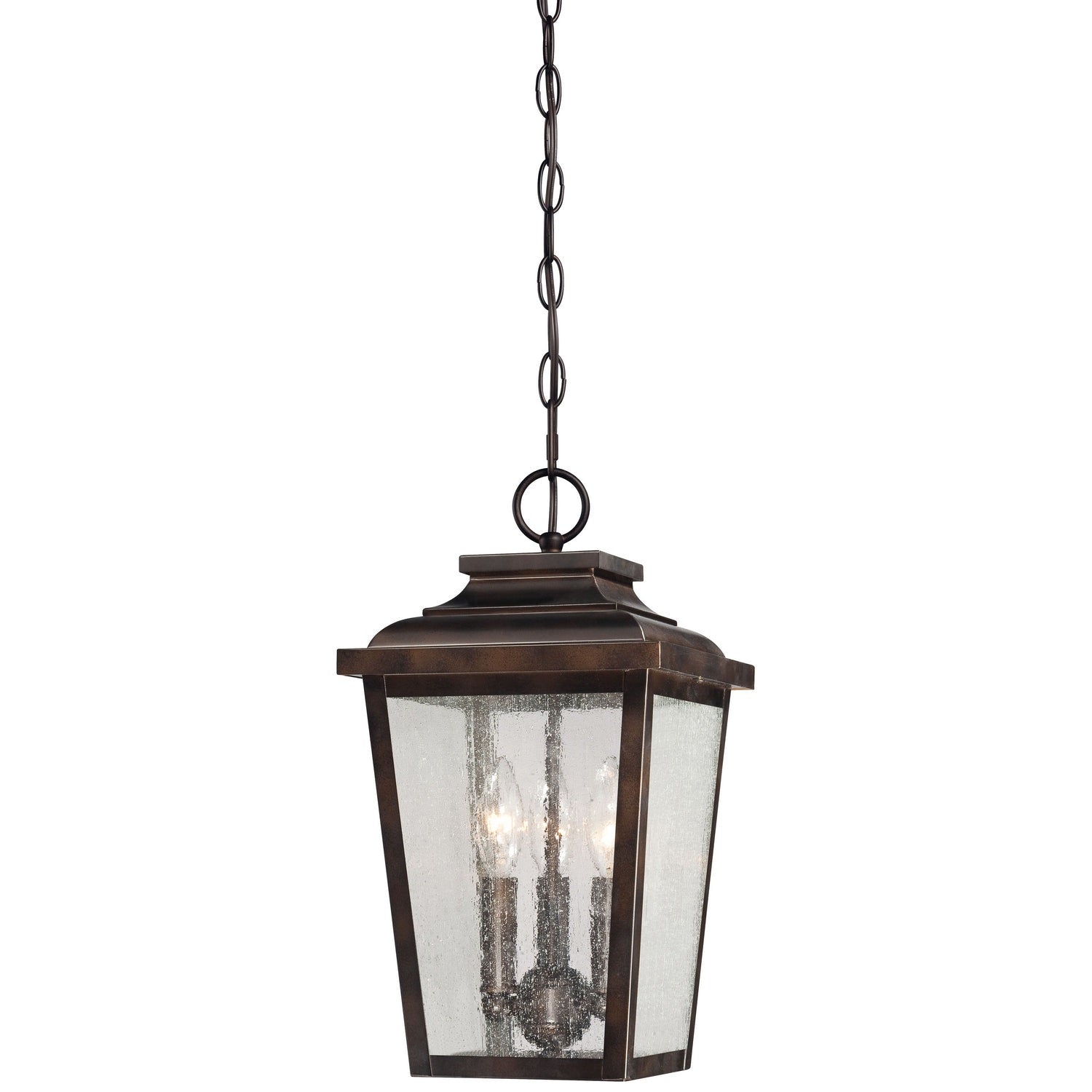 Minka-Lavery - 72174-189 - Three Light Outdoor Chain Hung - Irvington Manor - Chelesa Bronze