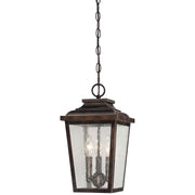 Minka-Lavery - 72174-189 - Three Light Outdoor Chain Hung - Irvington Manor - Chelesa Bronze