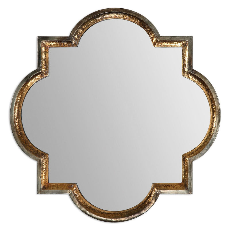 Uttermost - 12862 - Mirror - Lourosa - Antiqued Gold And Oxidized Silver Champagne