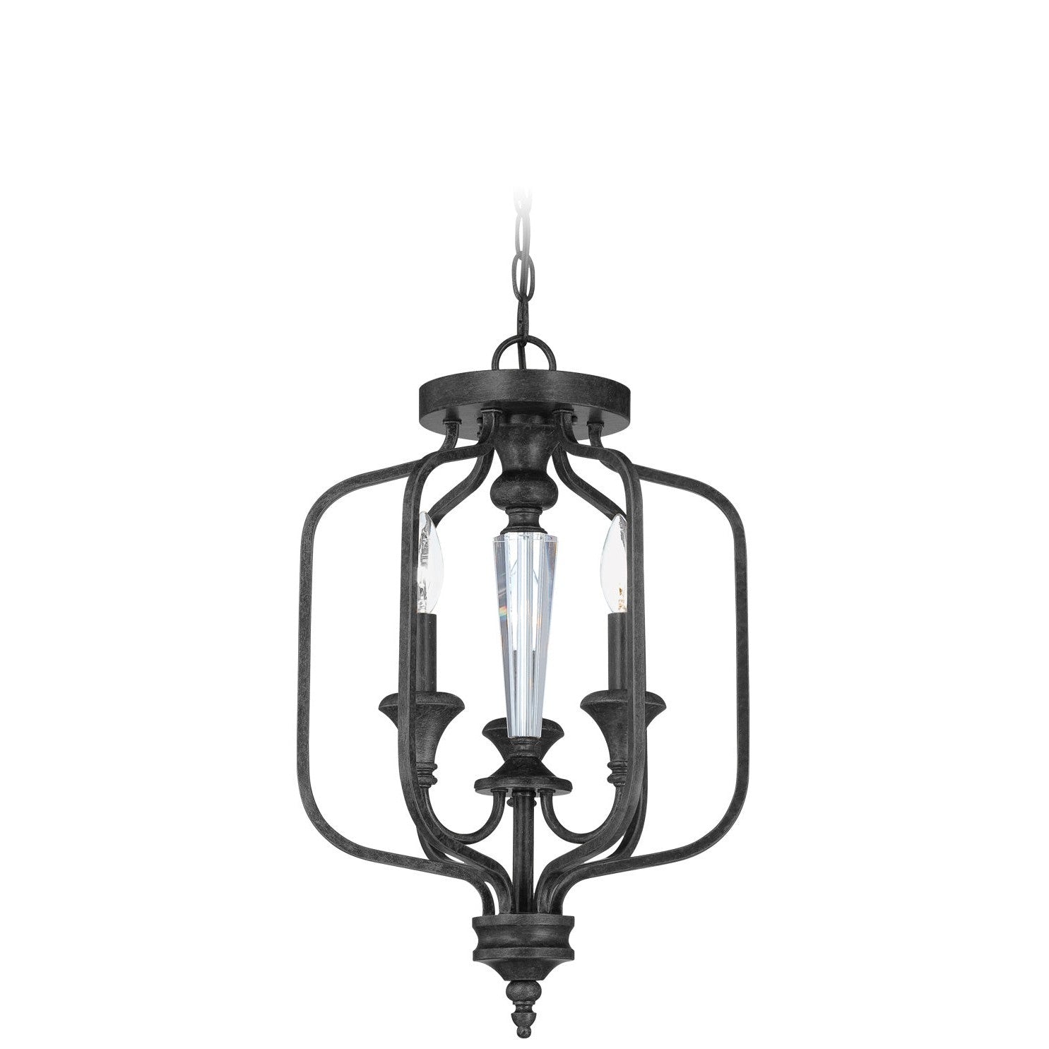 Craftmade - 26723-MBS - Three Light Convertible Semi Flush - Boulevard - Mocha Bronze Silver Wash
