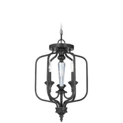 Craftmade - 26723-MBS - Three Light Convertible Semi Flush - Boulevard - Mocha Bronze Silver Wash