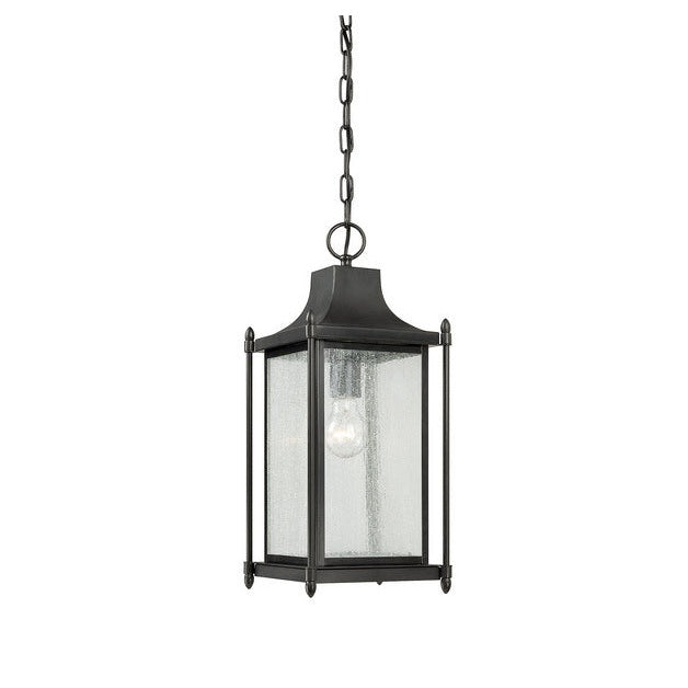 Savoy House - 5-3455-BK - One Light Hanging Lantern - Dunnmore - Black