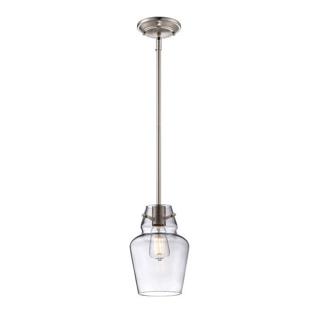 Savoy House - 7-4134-1-SN - One Light Mini Pendant - Vintage - Satin Nickel