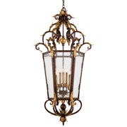 Metropolitan - N3639-355 - Eight Light Foyer Pendant - Zaragoza - Golden Bronze