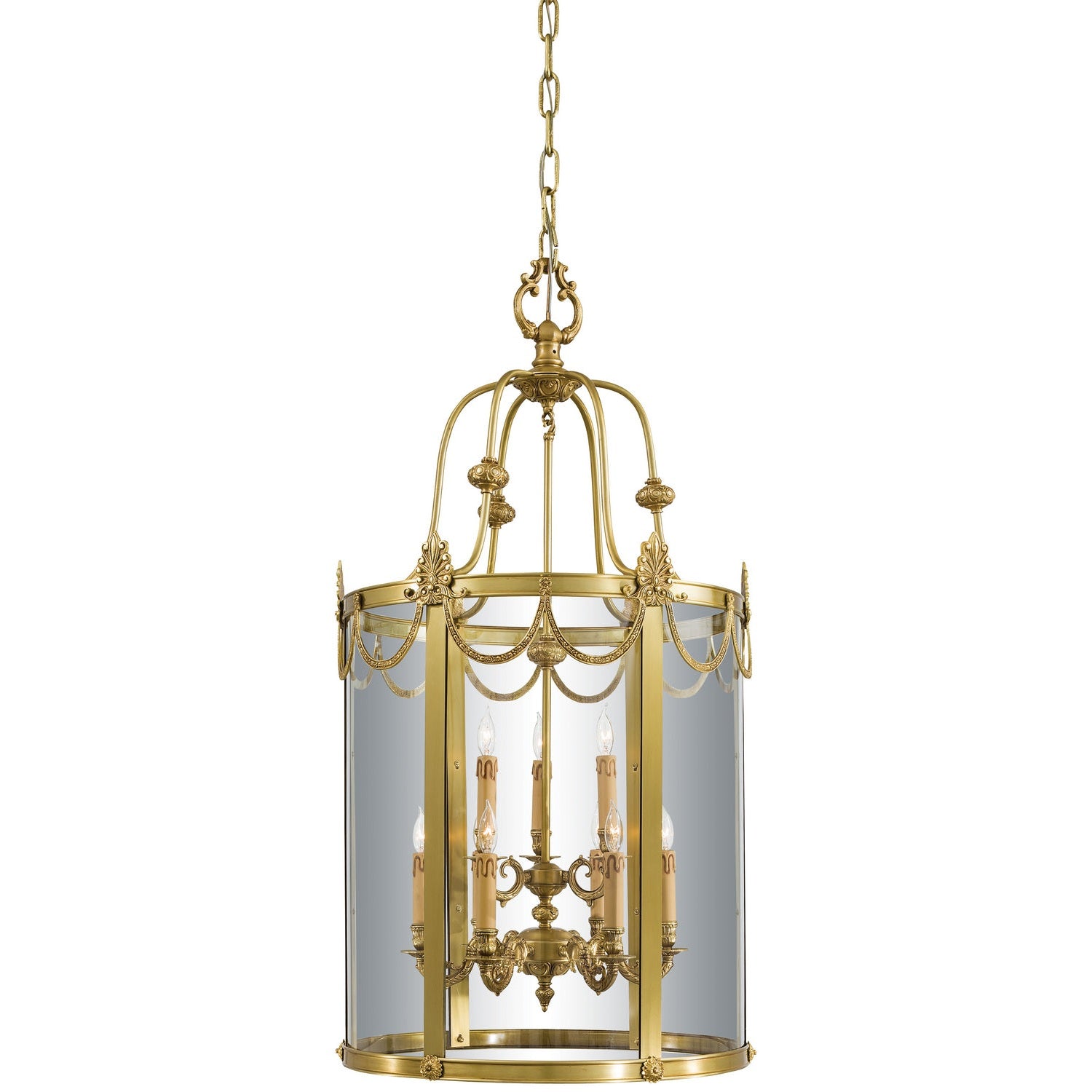 Metropolitan - N850909 - Nine Light Foyer Pendant - Metropolitan - DorÔøΩÔøΩ Gold