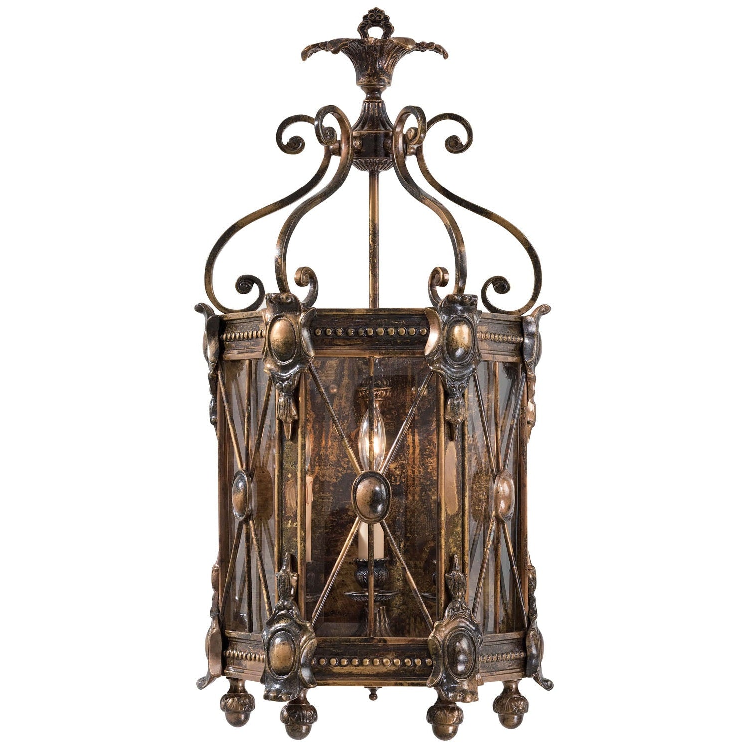 Metropolitan - N9300 - Three Light Wall Sconce - Metropolitan - Bronze Oxide