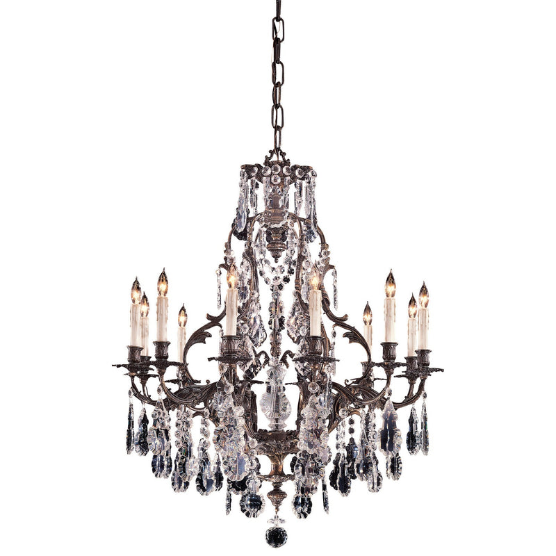Metropolitan - N950201 - 12 Light Chandelier - Crystal - Oxidized Brass