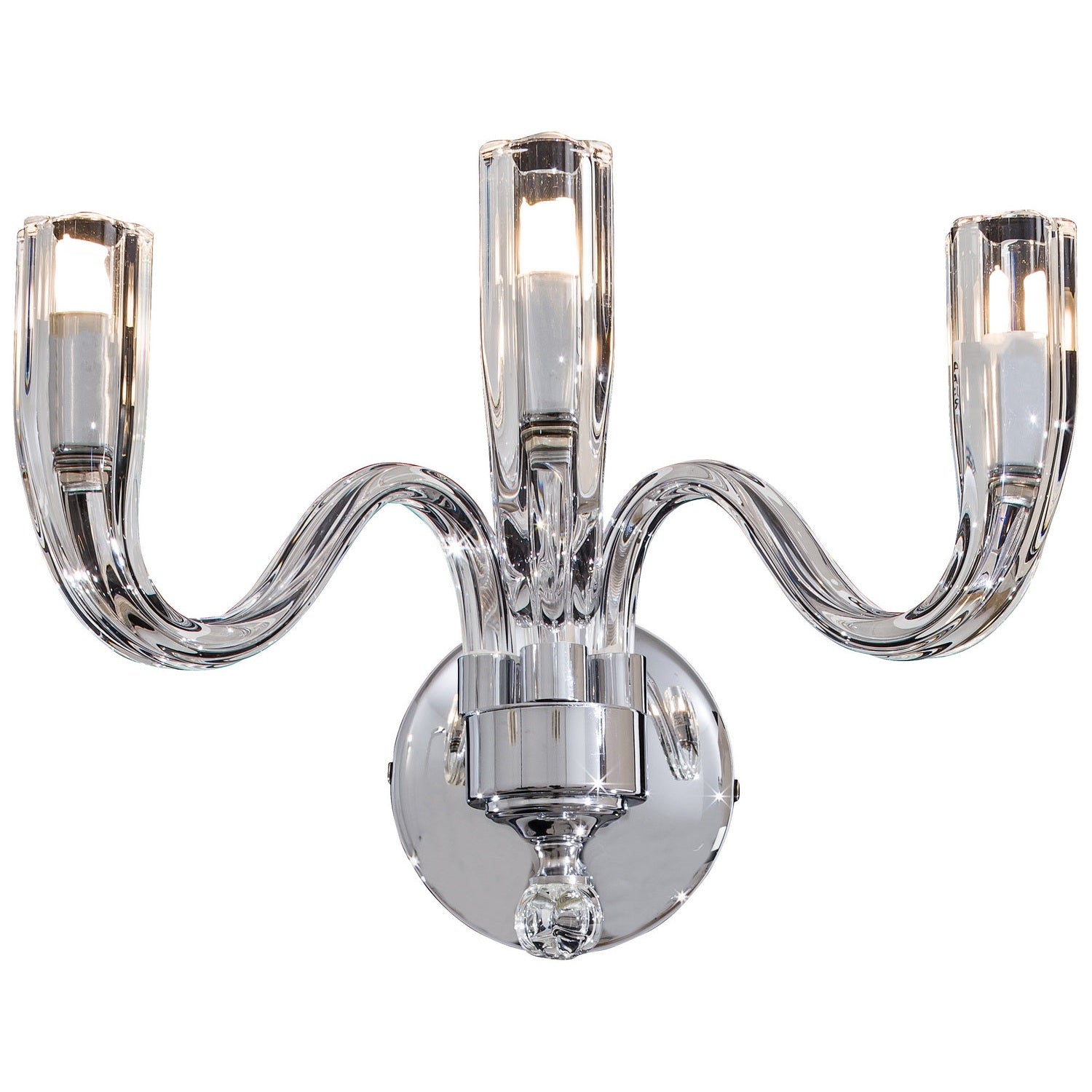 Metropolitan - N9183 - Three Light Wall Sconce - Metropolitan - Chrome