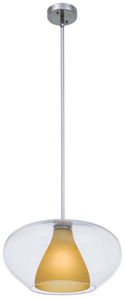 George Kovacs - P3834-077 - One Light Pendant - Soft - Chrome