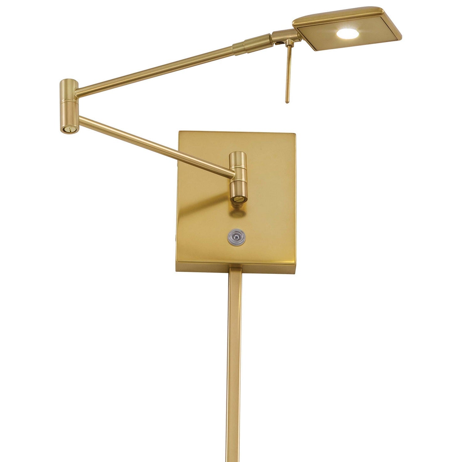 George Kovacs - P4328-248 - LED Swing Arm Wall Lamp - George'S Reading Room - Honey Gold