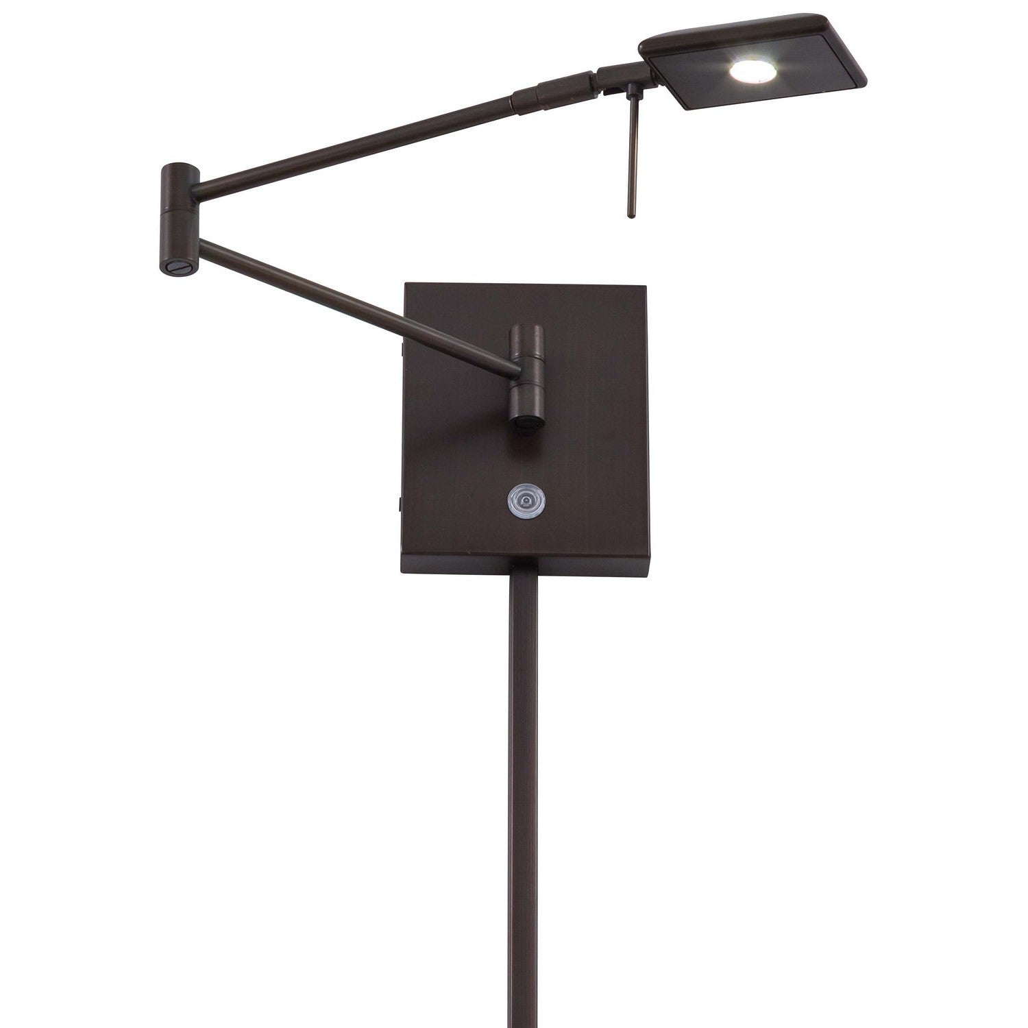 George Kovacs - P4328-647 - LED Swing Arm Wall Lamp - George'S Reading Room - Copper Bronze Patina
