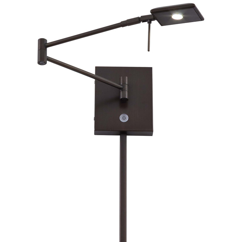 George Kovacs - P4328-647 - LED Swing Arm Wall Lamp - George'S Reading Room - Copper Bronze Patina