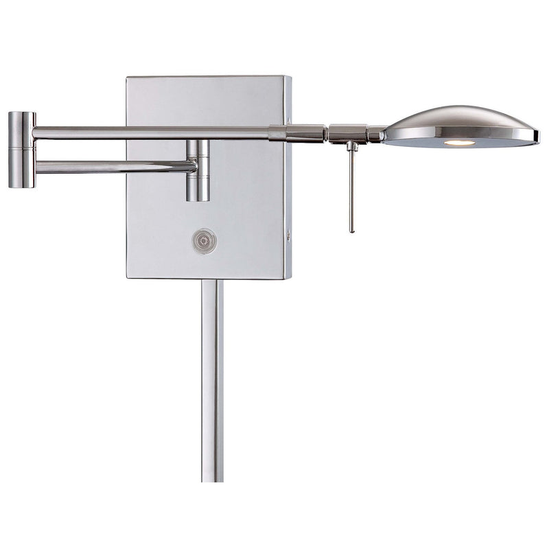 George Kovacs - P4338-077 - LED Swing Arm Wall Lamp - George'S Reading Room - Chrome
