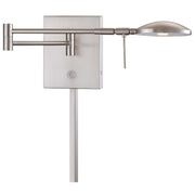 George Kovacs - P4338-084 - LED Swing Arm Wall Lamp - George'S Reading Room - Brushed Nickel