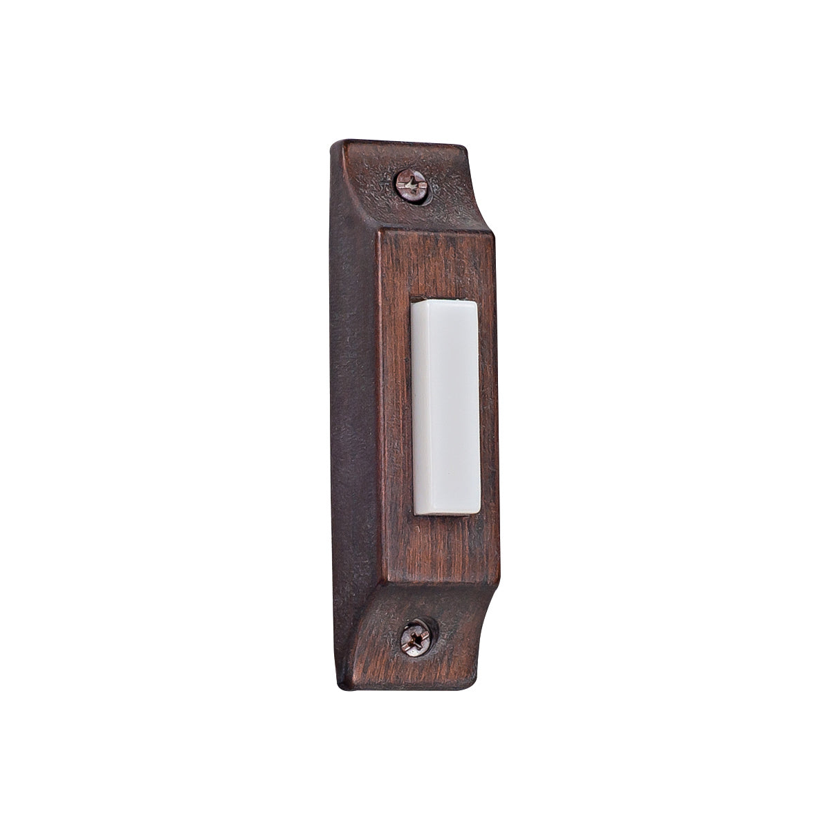 Craftmade - BSCB-RB - Surface Mount Lighted Push Button - Push Button-Surface Mount - Rustic Brick
