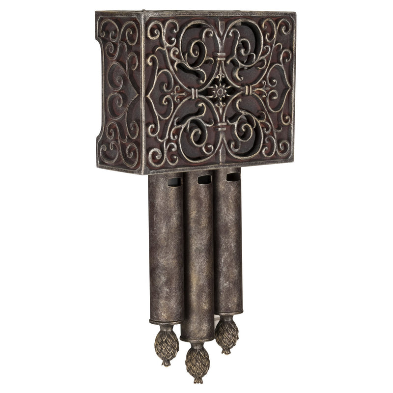 Craftmade - CA3-RC - Carved Short Chime - Westminster Chime - Renaissance Crackle