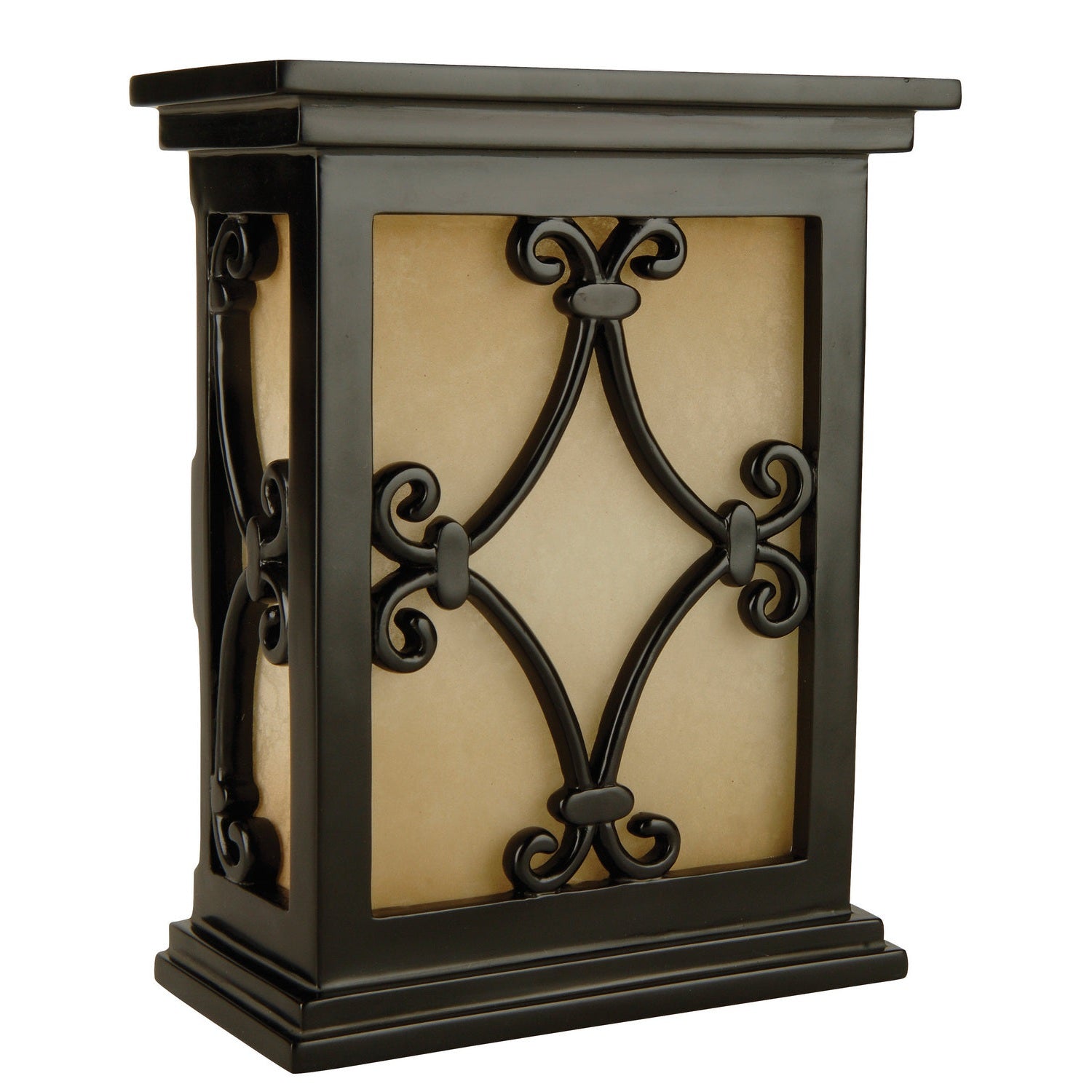 Craftmade - CH1515-BK - Hand-Carved Scroll Design Chime - Designer-Chime - Black