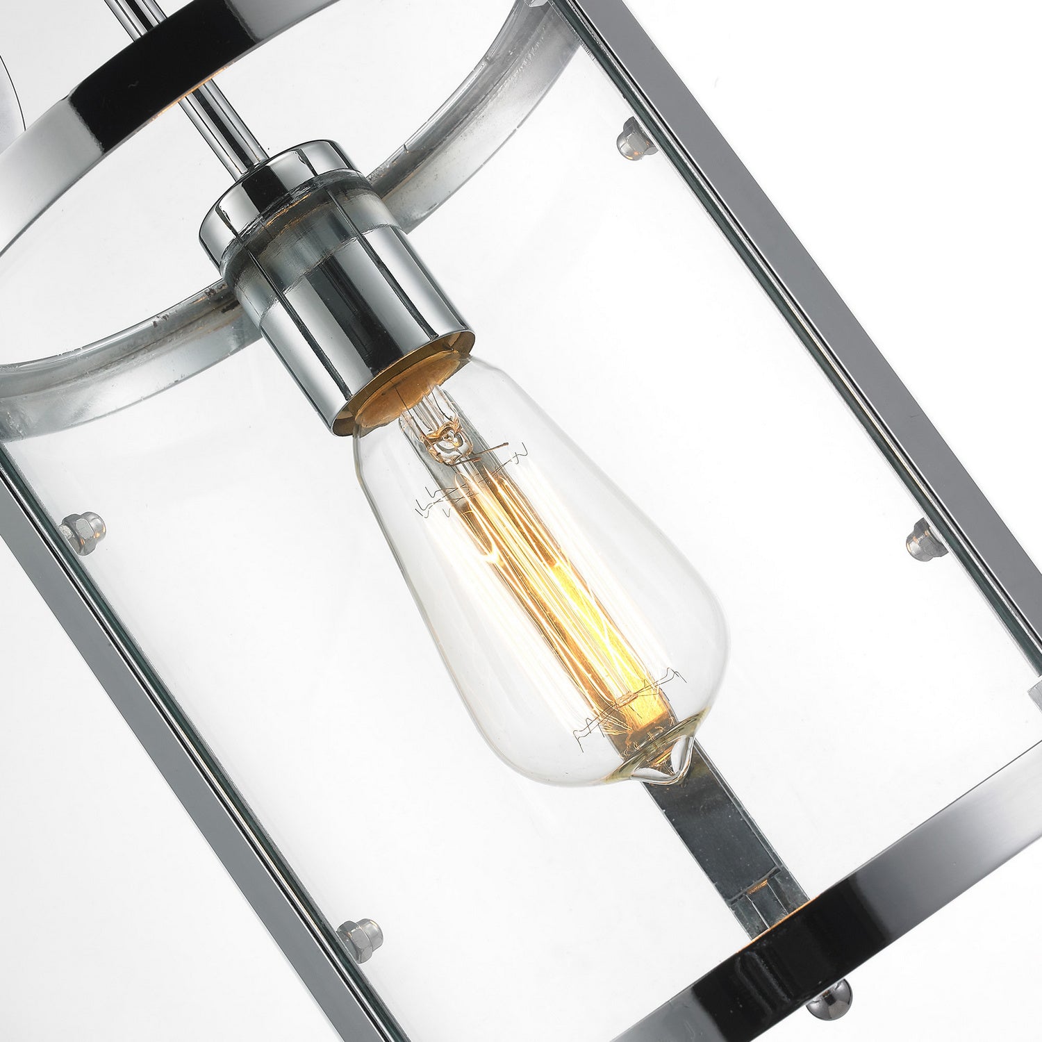 Golden - 1157-M1L CH - One Light Mini Pendant - Payton - Chrome
