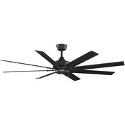 Fanimation - FP7910BL - 63"Ceiling Fan - Levon AC - Black
