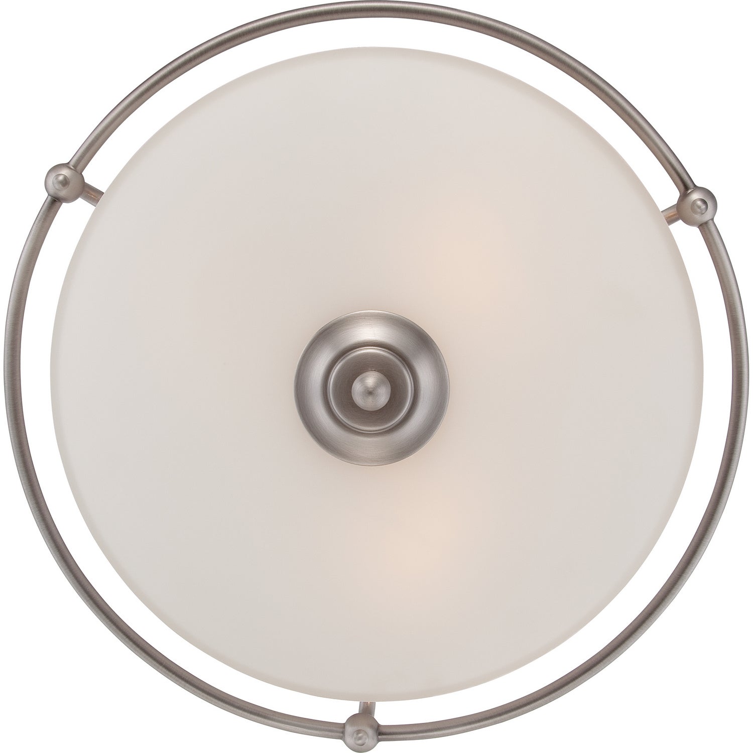 Quoizel - GF1617AN - Three Light Flush Mount - Griffin - Antique Nickel