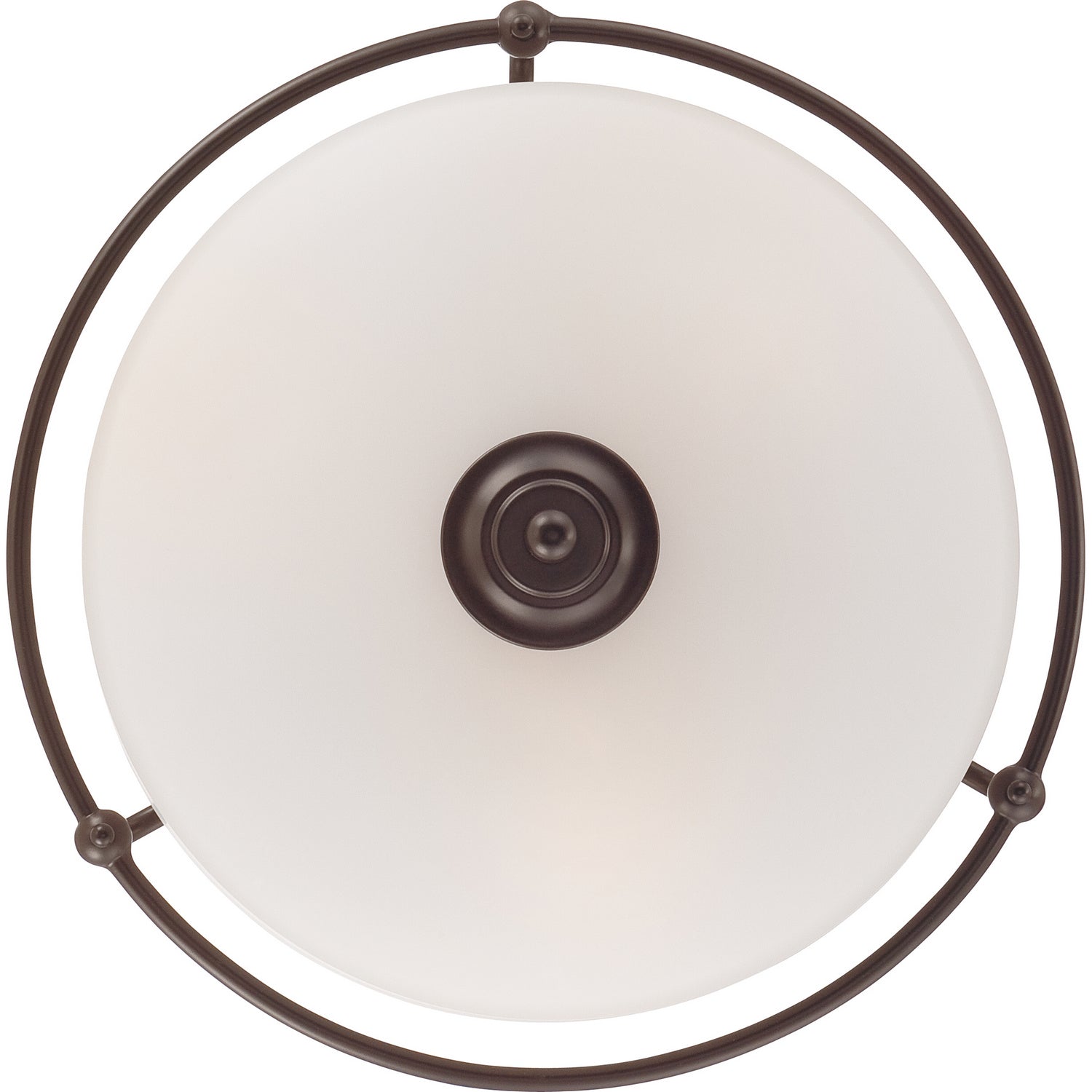 Quoizel - GF1617PN - Three Light Flush Mount - Griffin - Palladian Bronze