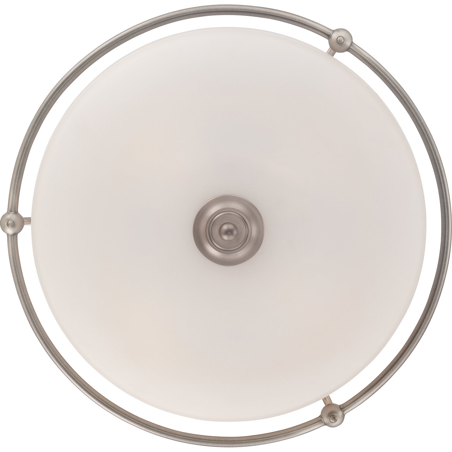 Quoizel - GF1621AN - Four Light Flush Mount - Griffin - Antique Nickel